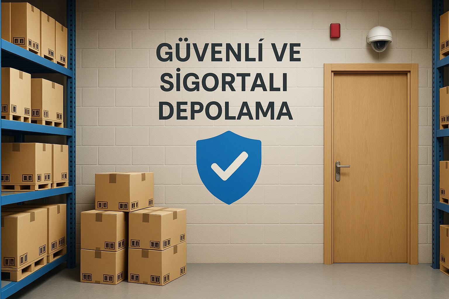 GÜVENLİ VE SİGORTALI DEPOLAMA